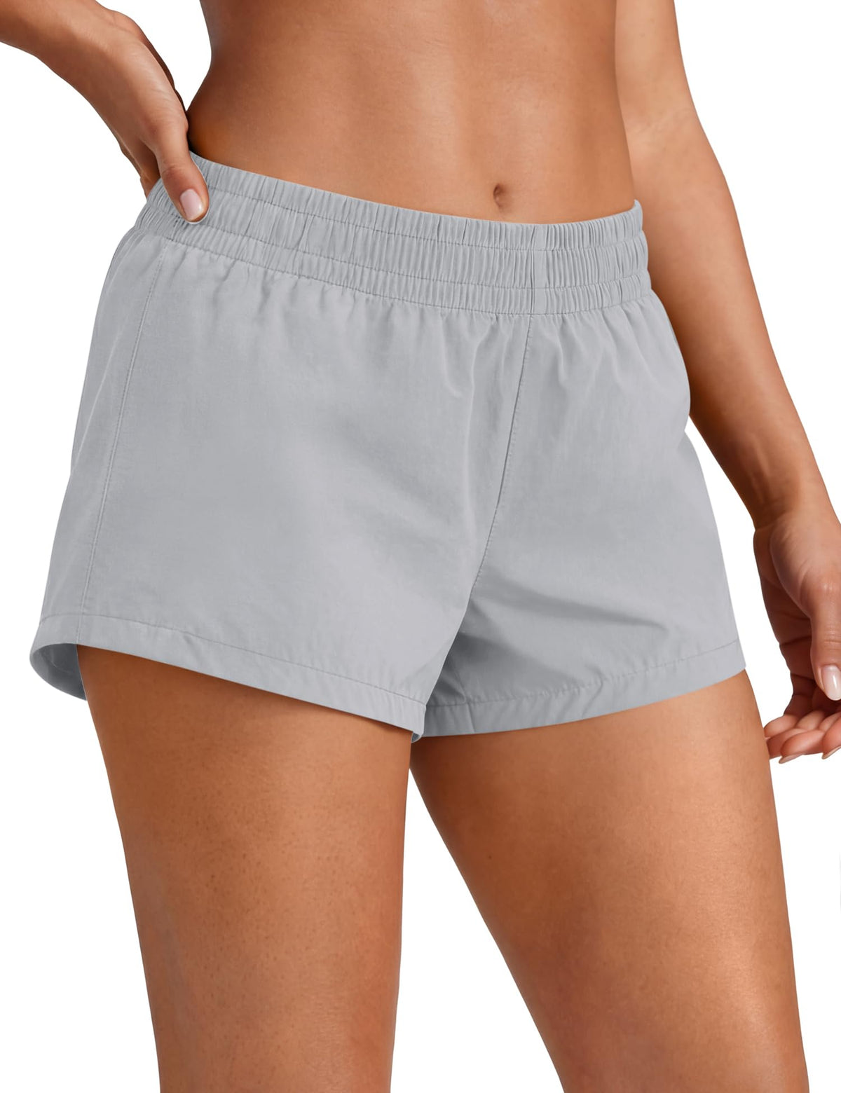 Womens Shorts Sweat Track Athletic Low Rise Micro Y2k UPF 50+ Short | Summer Side Stripes Shorts Workout Gym Running Cute Girls Athleisure Clothing