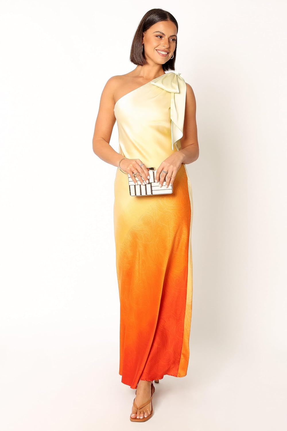 Petal & Pup Women's Glow One Shoulder Midi Dress