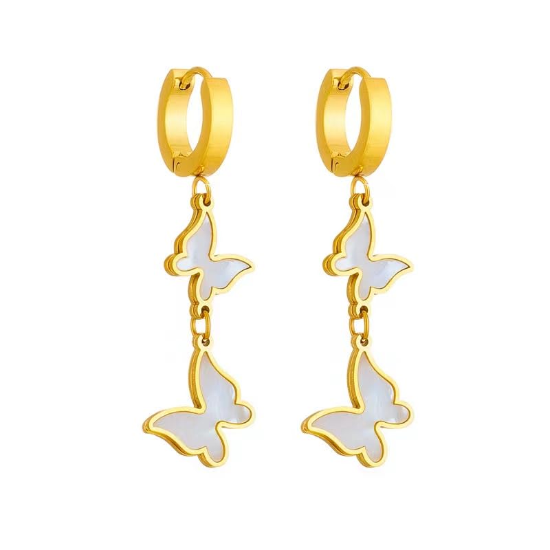 Silver/Gold Boho Dangle Statement Earrings for Women Trendy,Handmade Vintage Dainty Cute Long Drop Summer Earrings,fashion Accessories Jewelry Gifts