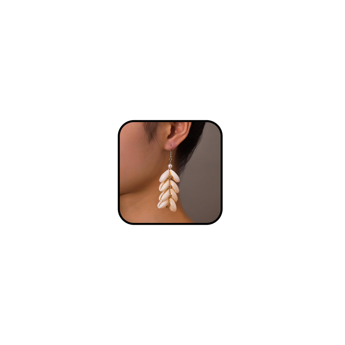 Starfish Shell Earrings for Women Ocean Beachy Jewelry for Tropical Vacation Outfits Beach Accessories Coastal Chic Aesthetics Summer Party Jewelry 2026 Beach Vacation Clothes Dresses Accessories