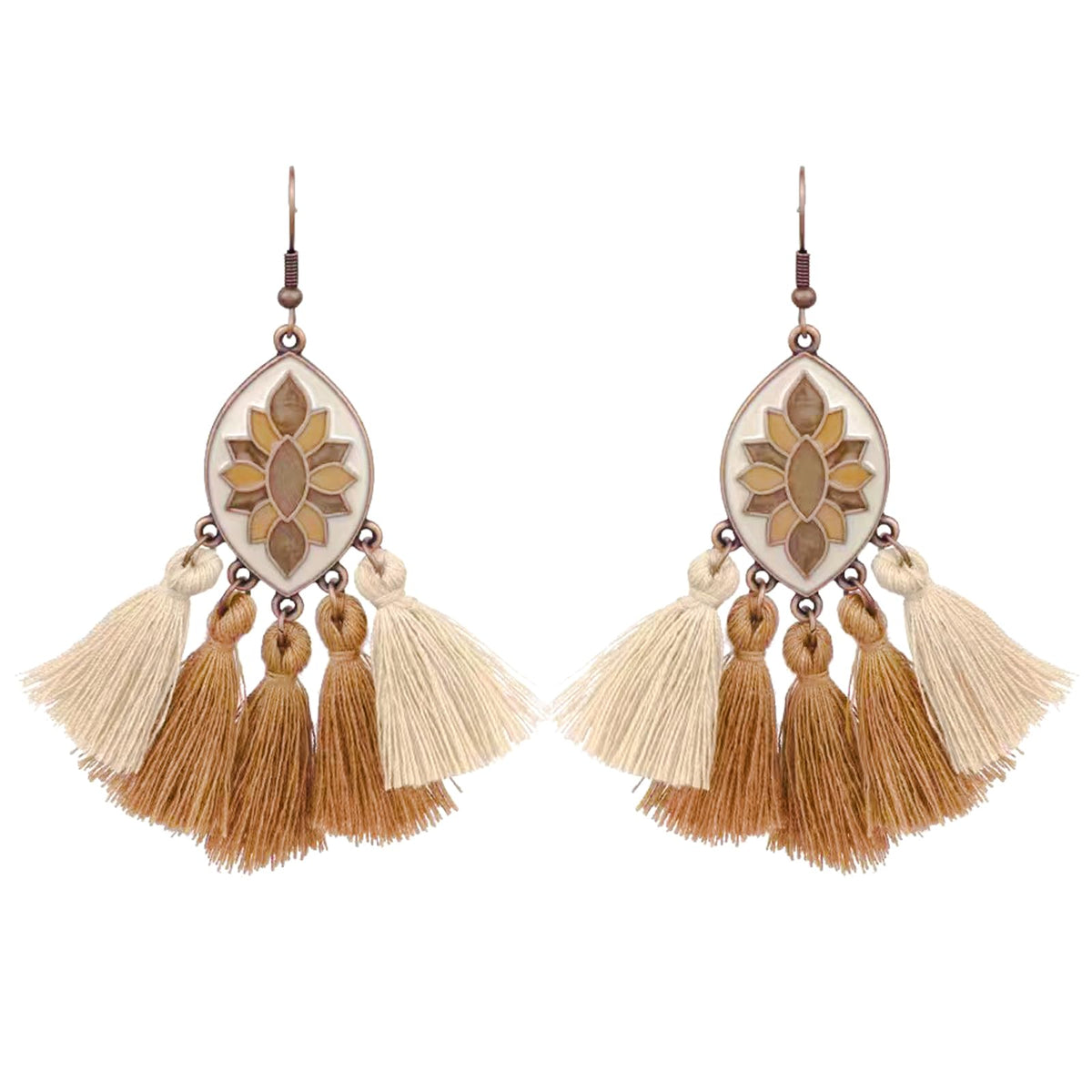 Silver/Gold Boho Dangle Statement Earrings for Women Trendy,Handmade Vintage Dainty Cute Long Drop Summer Earrings,fashion Accessories Jewelry Gifts
