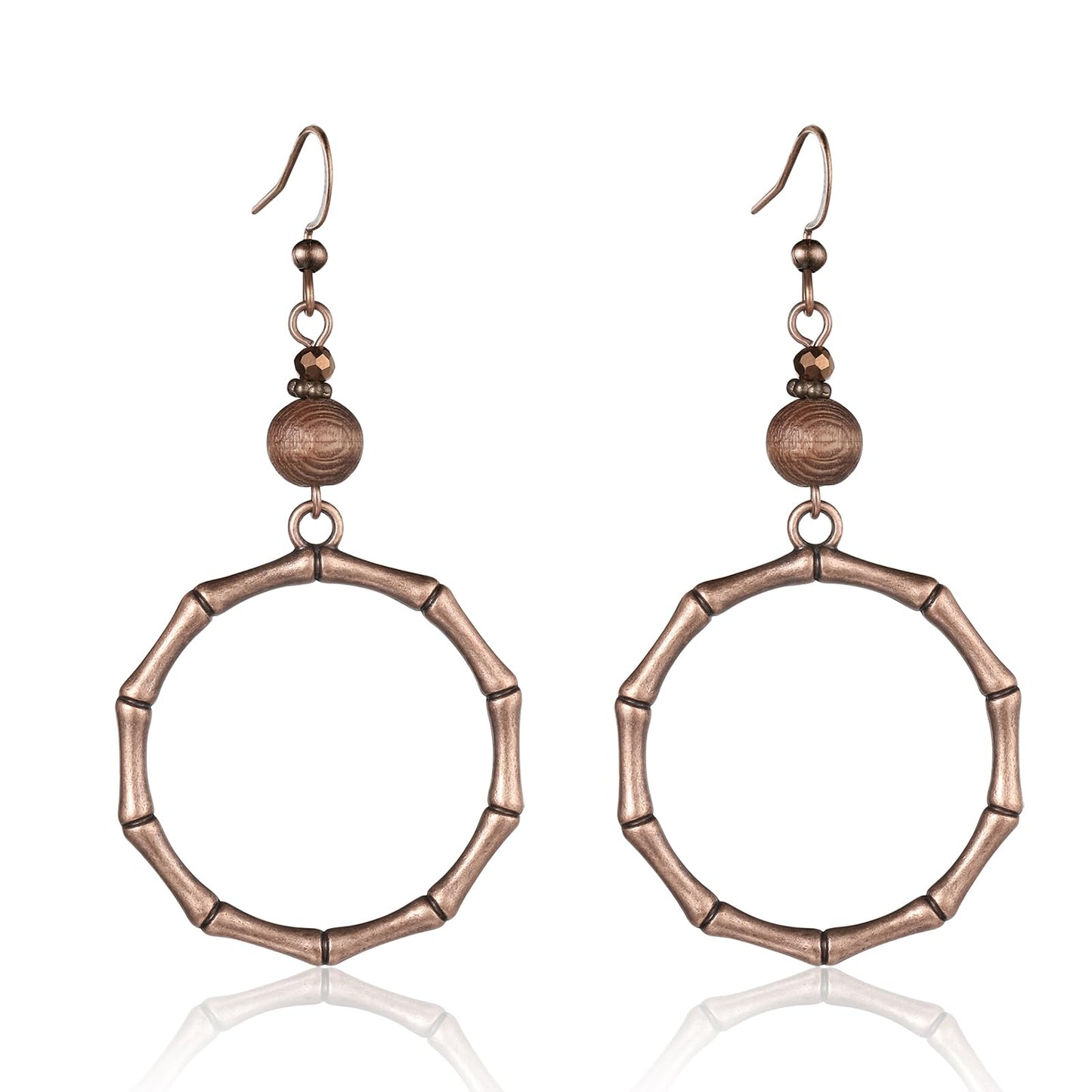 Silver/Gold Boho Dangle Statement Earrings for Women Trendy,Handmade Vintage Dainty Cute Long Drop Summer Earrings,fashion Accessories Jewelry Gifts