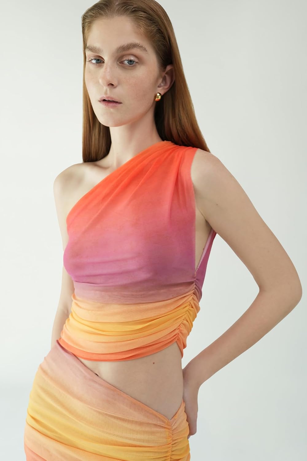 Women's Francesa Dress, Sunset - Parent