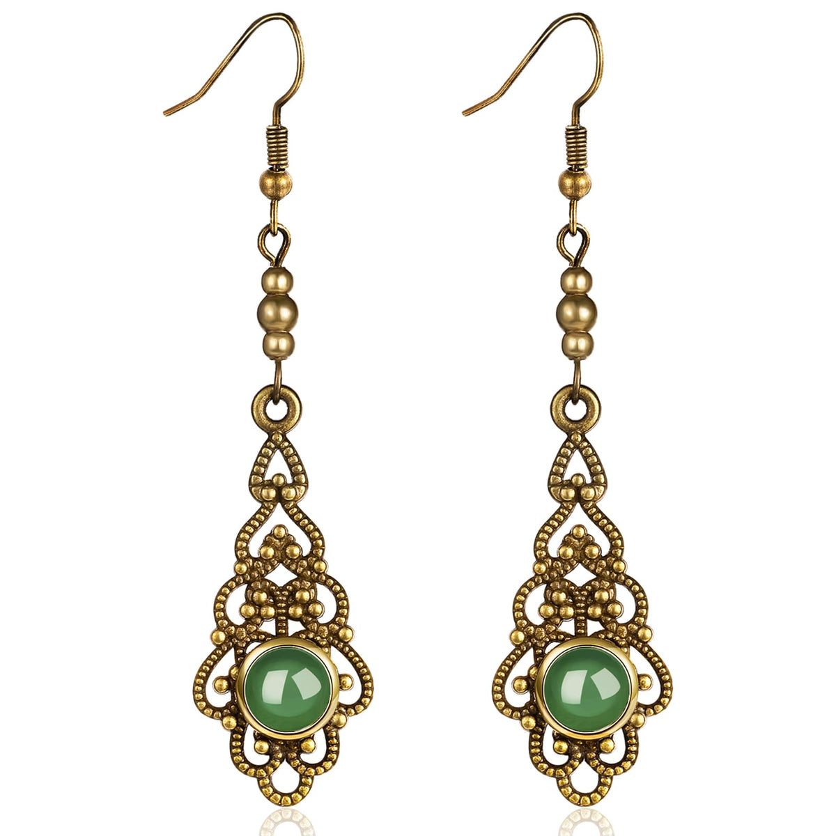 Silver/Gold Boho Dangle Statement Earrings for Women Trendy,Handmade Vintage Dainty Cute Long Drop Summer Earrings,fashion Accessories Jewelry Gifts
