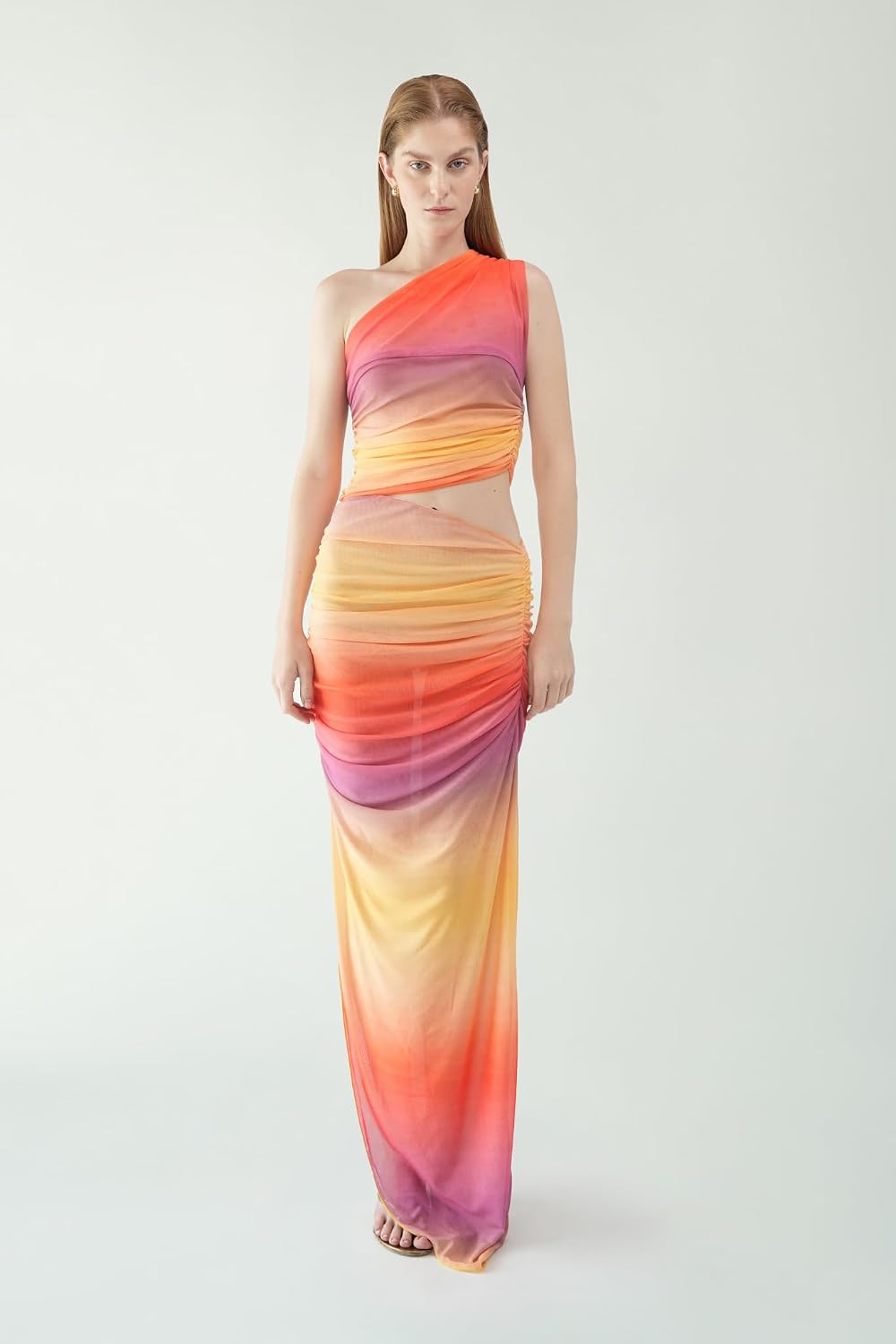 Women's Francesa Dress, Sunset - Parent