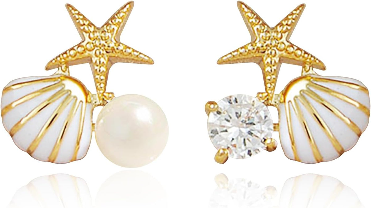 Summer Earrings for Women Seasonal Beach Jewelry Vacation Essentials Fashion Accessories