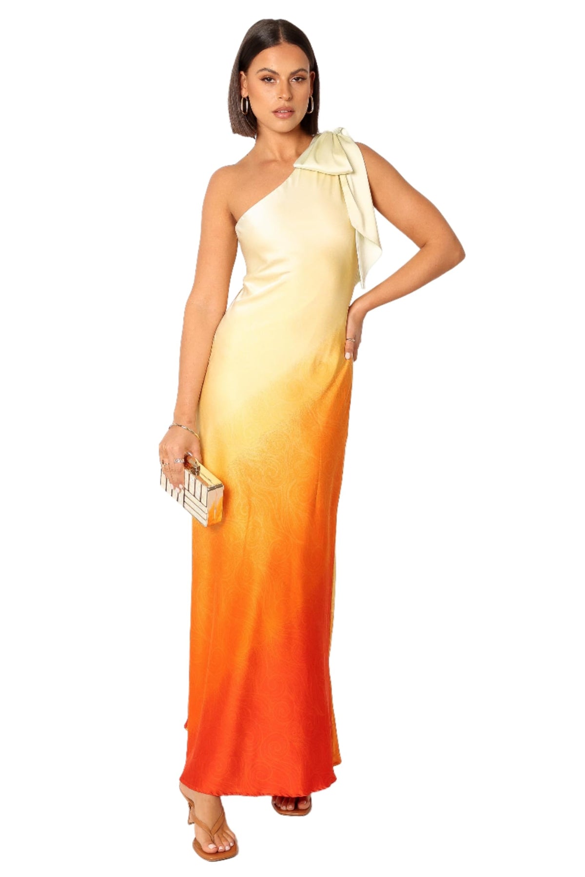 Petal & Pup Women's Glow One Shoulder Midi Dress