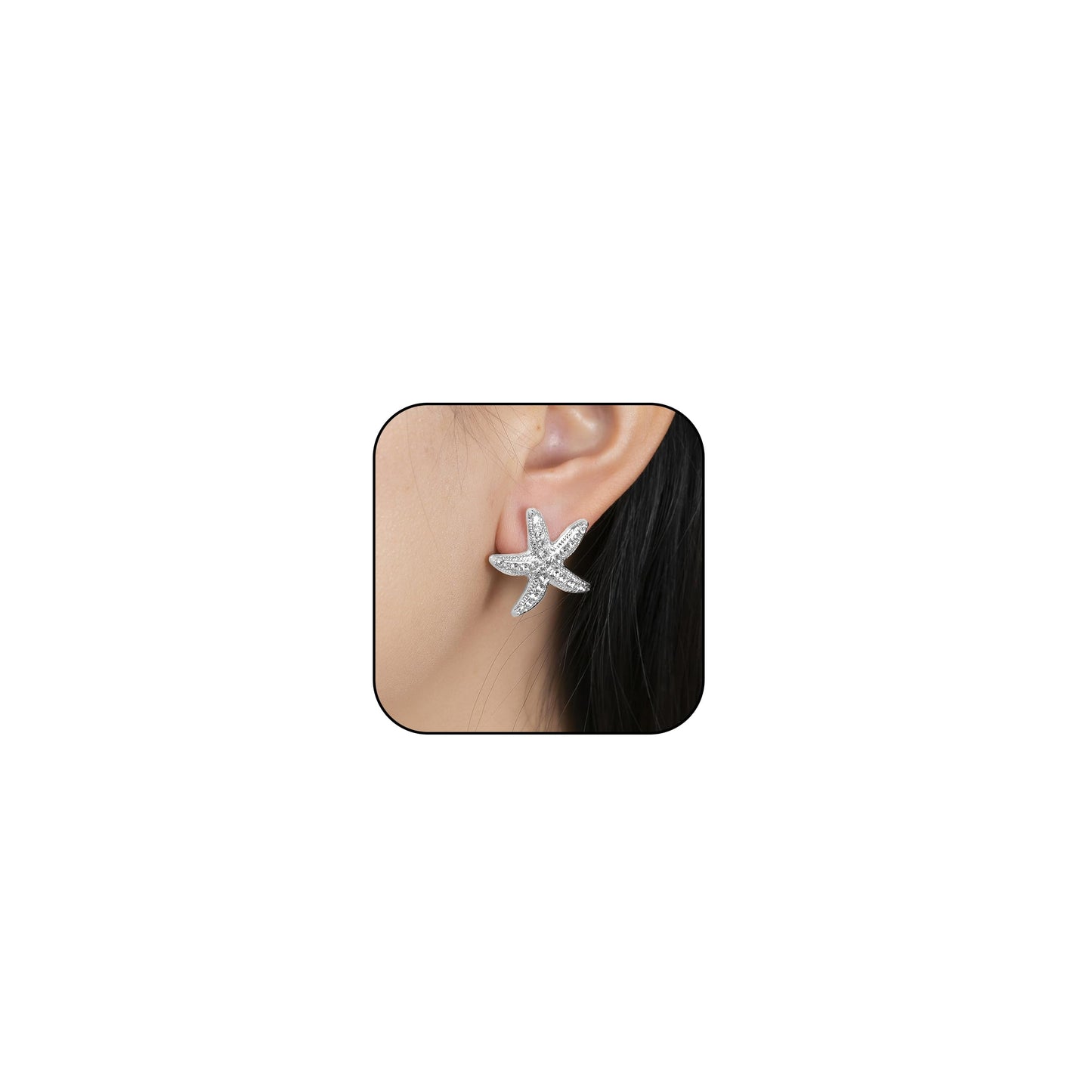 Starfish Earrings Beach Jewelry for Women Seashell Pearl Drop Earrings Summer Accessories Tropical Vacation Outfits Beach Vacation Clothes Dresses