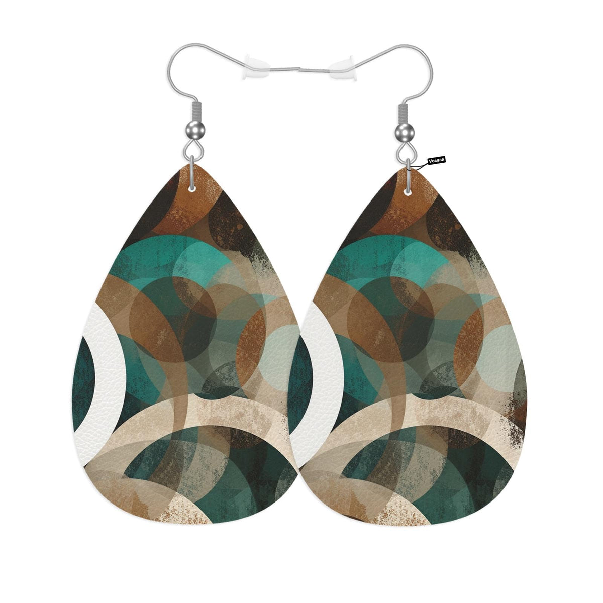 Sea Cruise Leather Teardrop Earrings Sailing Vacation Cruise Ship Tropical Summer Palm Beach Faux Leather Water Drop Earrings Jewelry For Women Friends Wedding