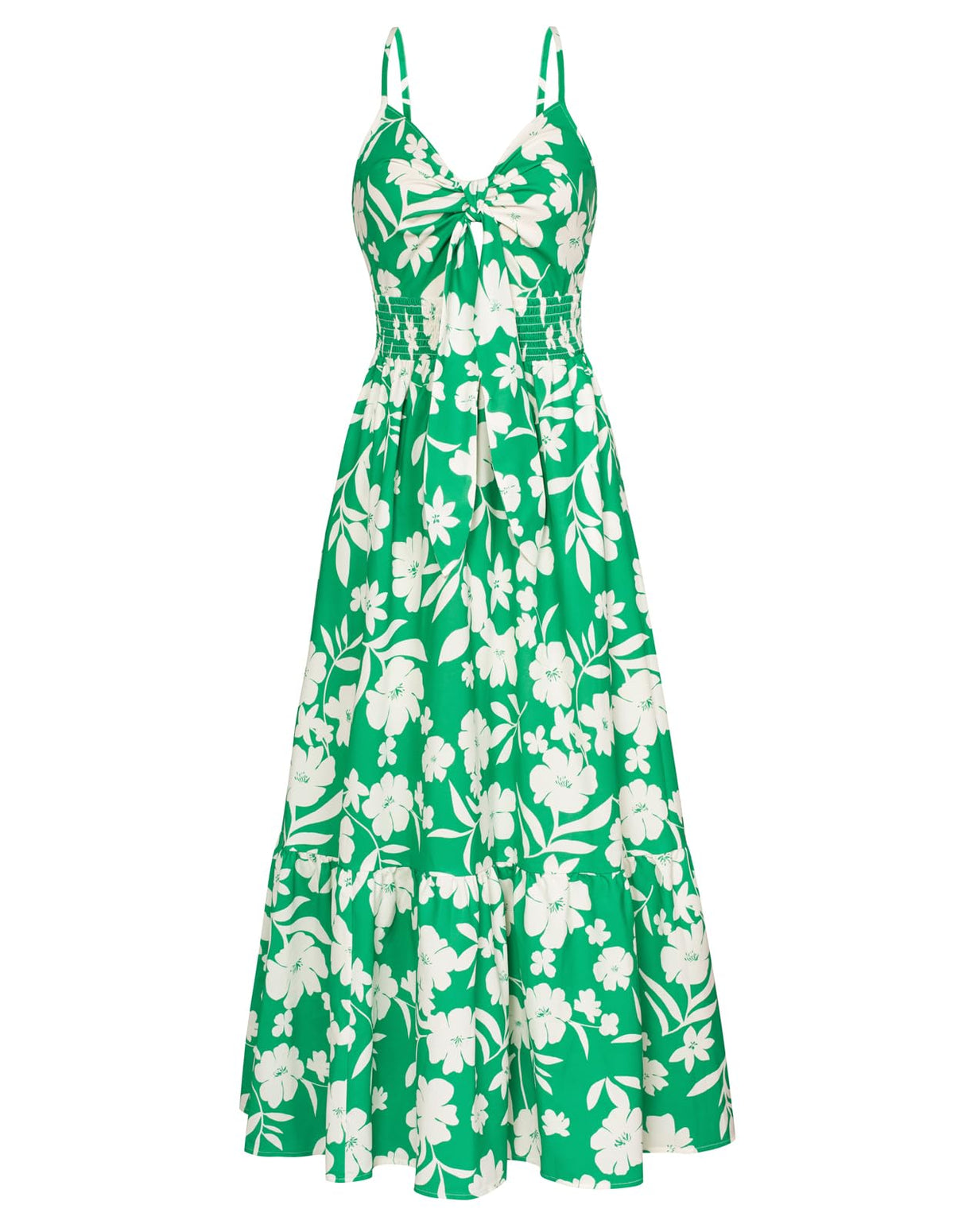 GRACE KARIN Womens Summer Floral Maxi Dresses 2026 Long Flowy Boho Dress Beach Vacation Sundresses Casual Clothes with Pocket