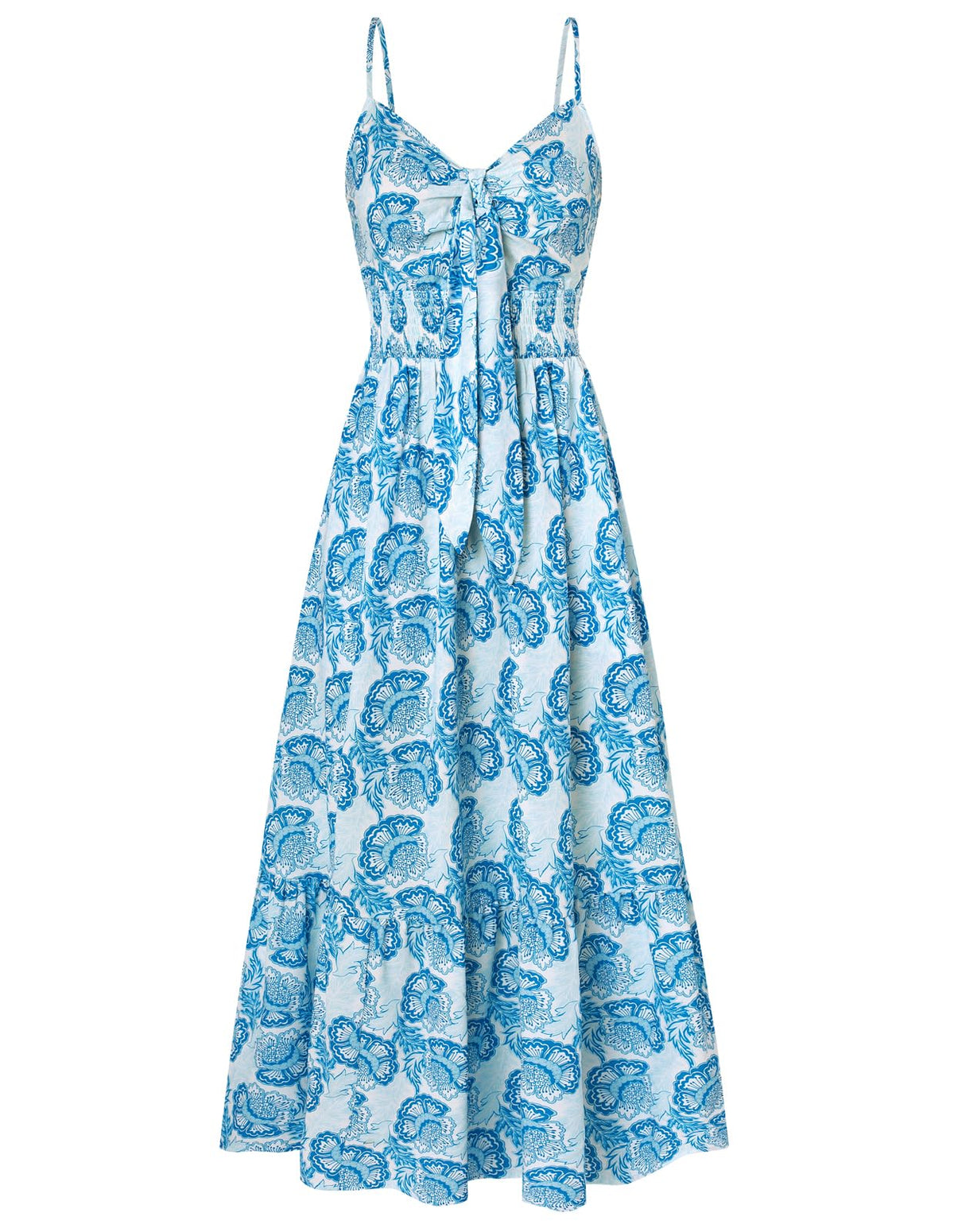 GRACE KARIN Womens Summer Floral Maxi Dresses 2026 Long Flowy Boho Dress Beach Vacation Sundresses Casual Clothes with Pocket