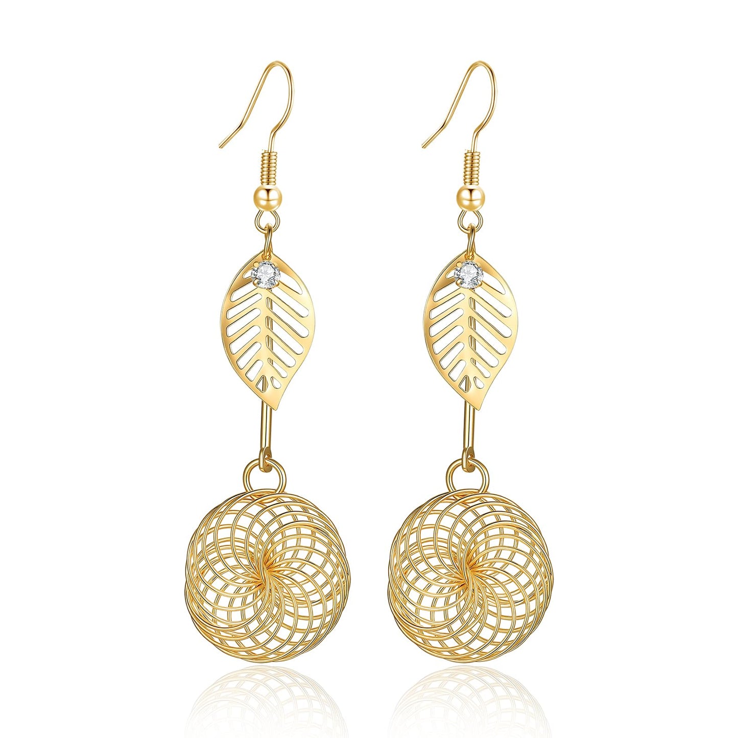 Silver/Gold Boho Dangle Statement Earrings for Women Trendy,Handmade Vintage Dainty Cute Long Drop Summer Earrings,fashion Accessories Jewelry Gifts