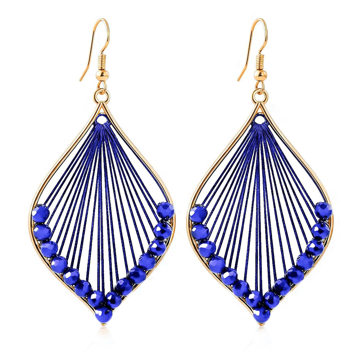 Silver/Gold Boho Dangle Statement Earrings for Women Trendy,Handmade Vintage Dainty Cute Long Drop Summer Earrings,fashion Accessories Jewelry Gifts