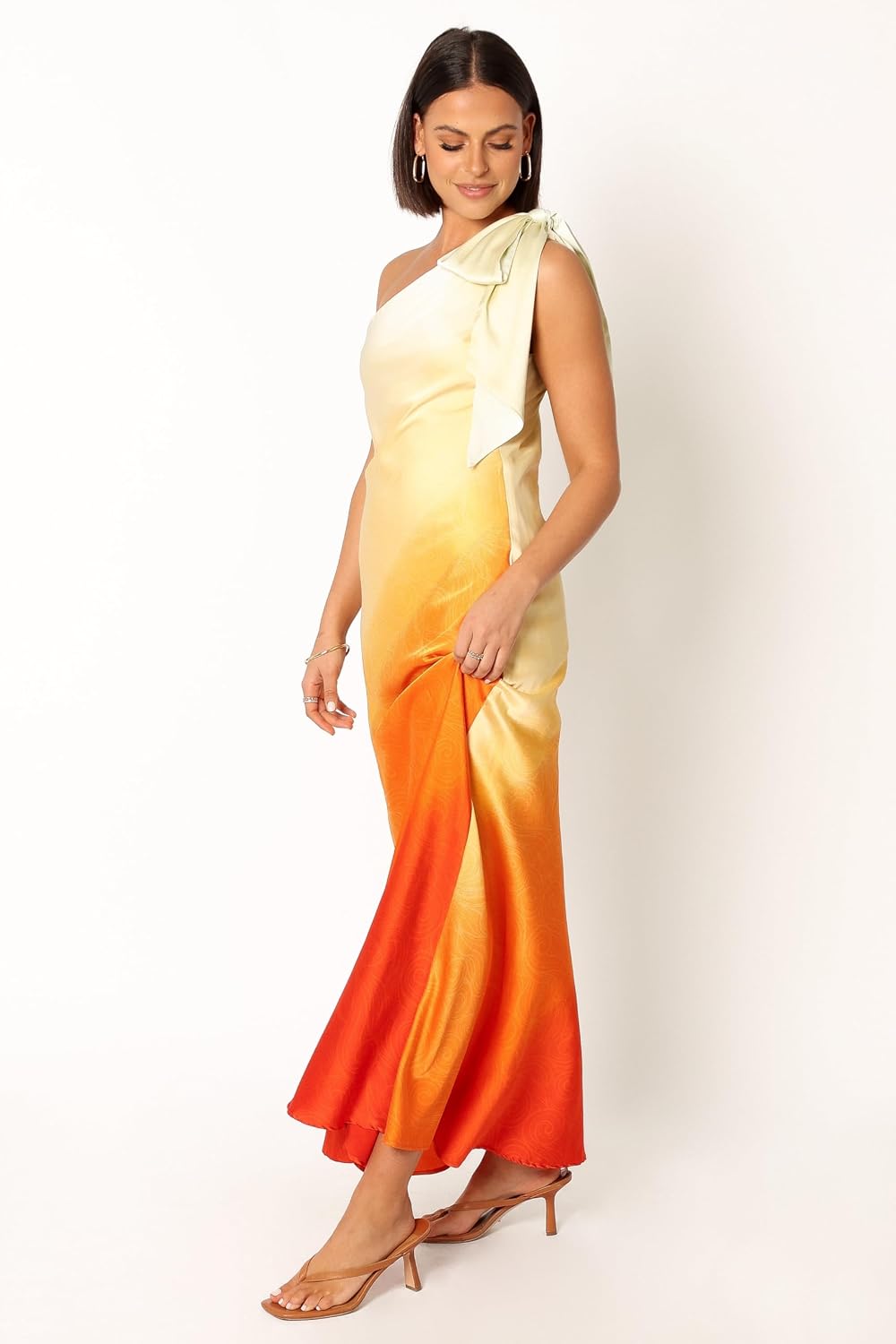 Petal & Pup Women's Glow One Shoulder Midi Dress