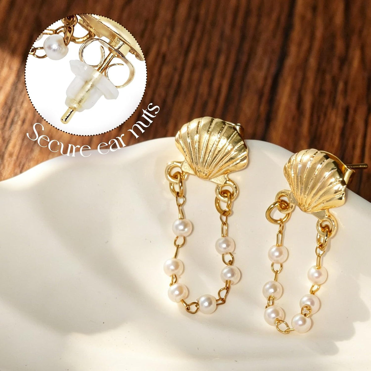 Bohemian Ocean Themed Dangle Earrings for Women Summer Beach Vacation Women's Pendant Earrings Suitable for Seaside Travel Summer Dates Daily Commuting, And Best Friend Outings Jewelry Gifts