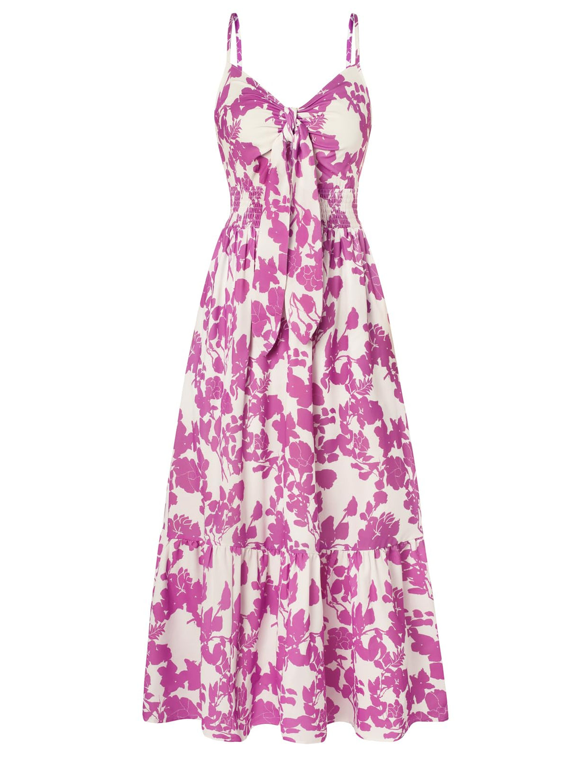 GRACE KARIN Womens Summer Floral Maxi Dresses 2026 Long Flowy Boho Dress Beach Vacation Sundresses Casual Clothes with Pocket