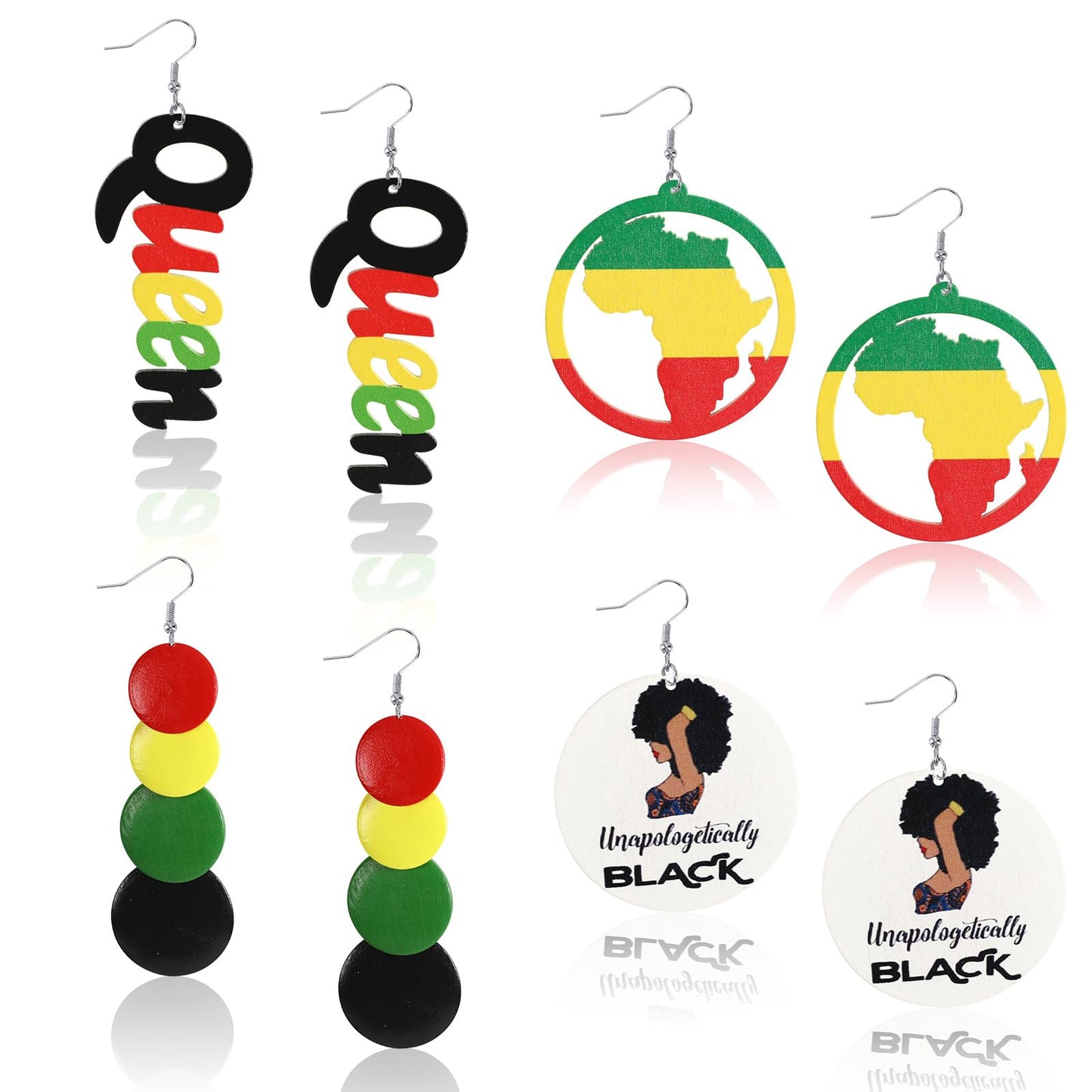 Boho Rattan Earrings for Women, Summer Beach Earrings | Featuring Unique Geometric Circular Teardrop Shaped , Lightweight Woven Pendant Earrings, Summer Beach Wear