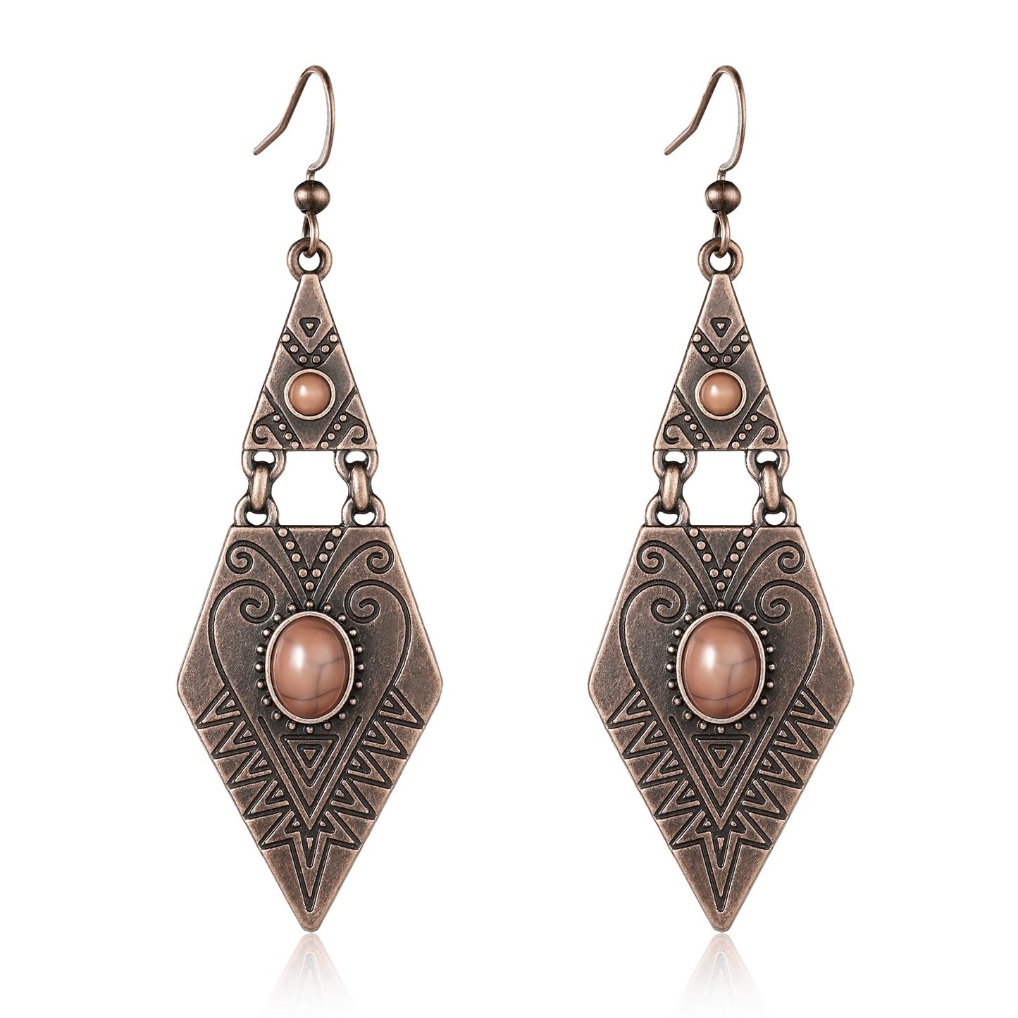Silver/Gold Boho Dangle Statement Earrings for Women Trendy,Handmade Vintage Dainty Cute Long Drop Summer Earrings,fashion Accessories Jewelry Gifts