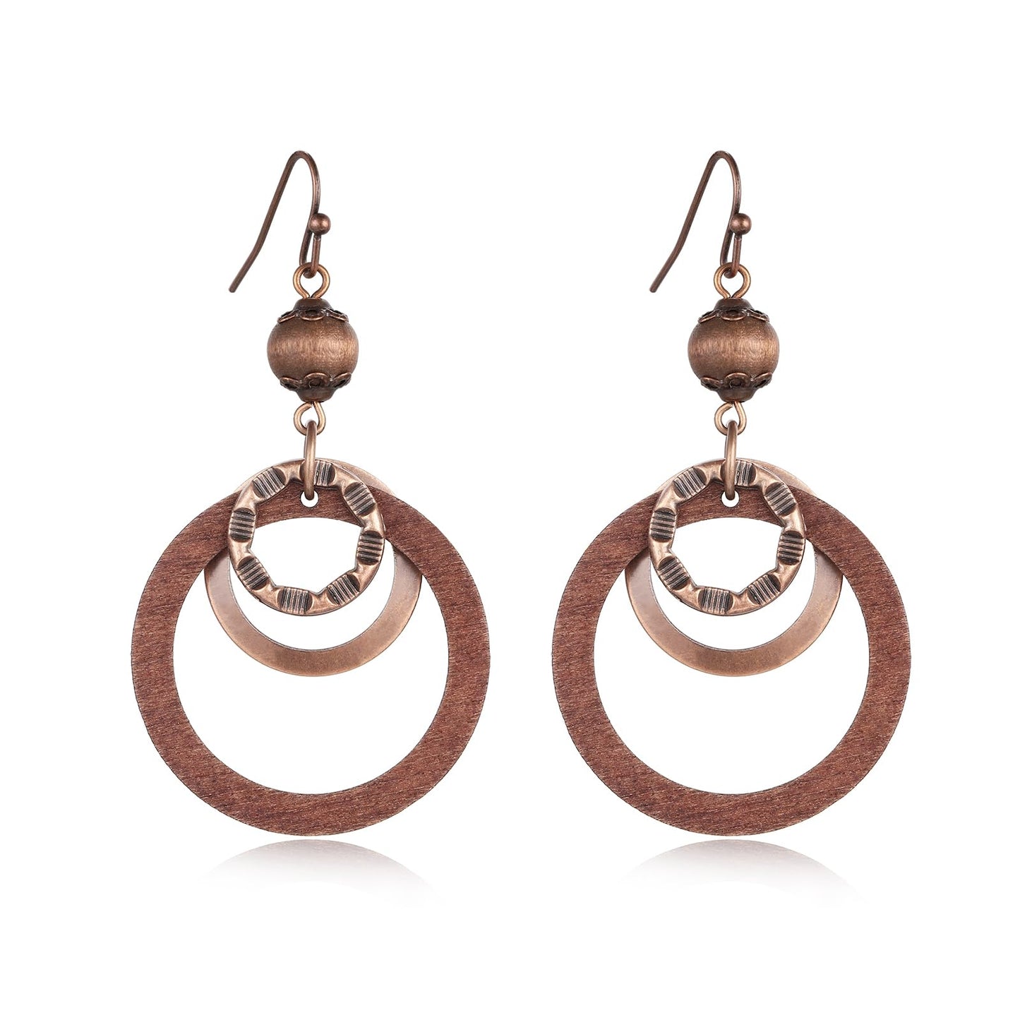 Silver/Gold Boho Dangle Statement Earrings for Women Trendy,Handmade Vintage Dainty Cute Long Drop Summer Earrings,fashion Accessories Jewelry Gifts