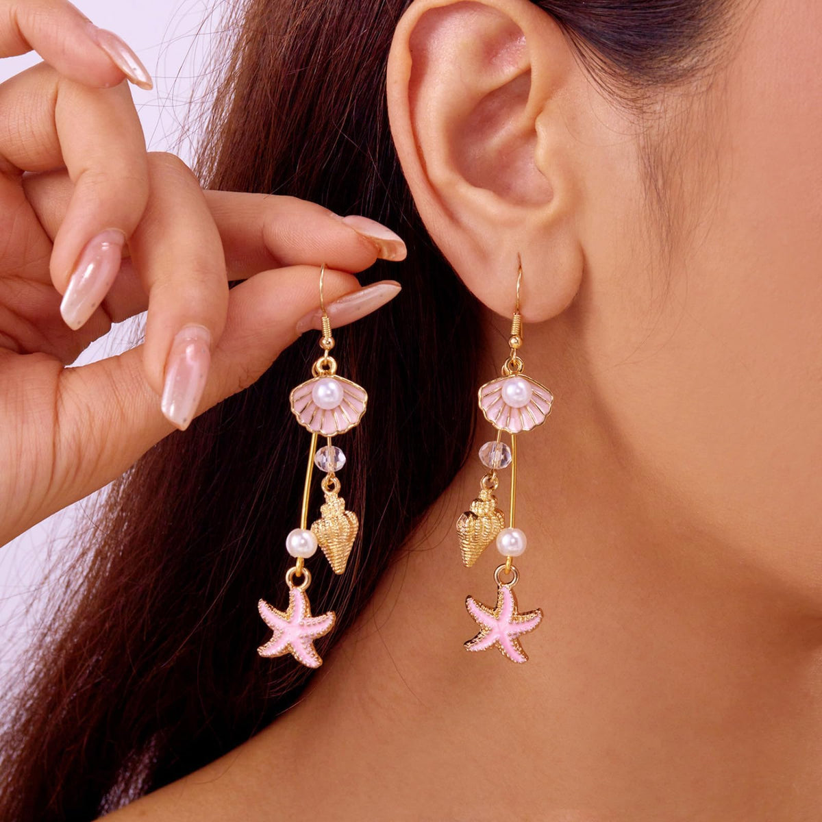 Beach Earrings Metallic Beach Jewelry Summer Outfits Vacation Essentials