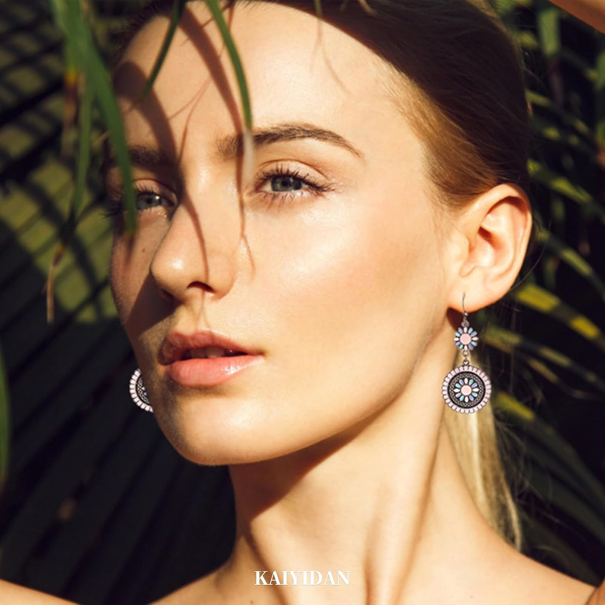 Silver/Gold Boho Dangle Statement Earrings for Women Trendy,Handmade Vintage Dainty Cute Long Drop Summer Earrings,fashion Accessories Jewelry Gifts