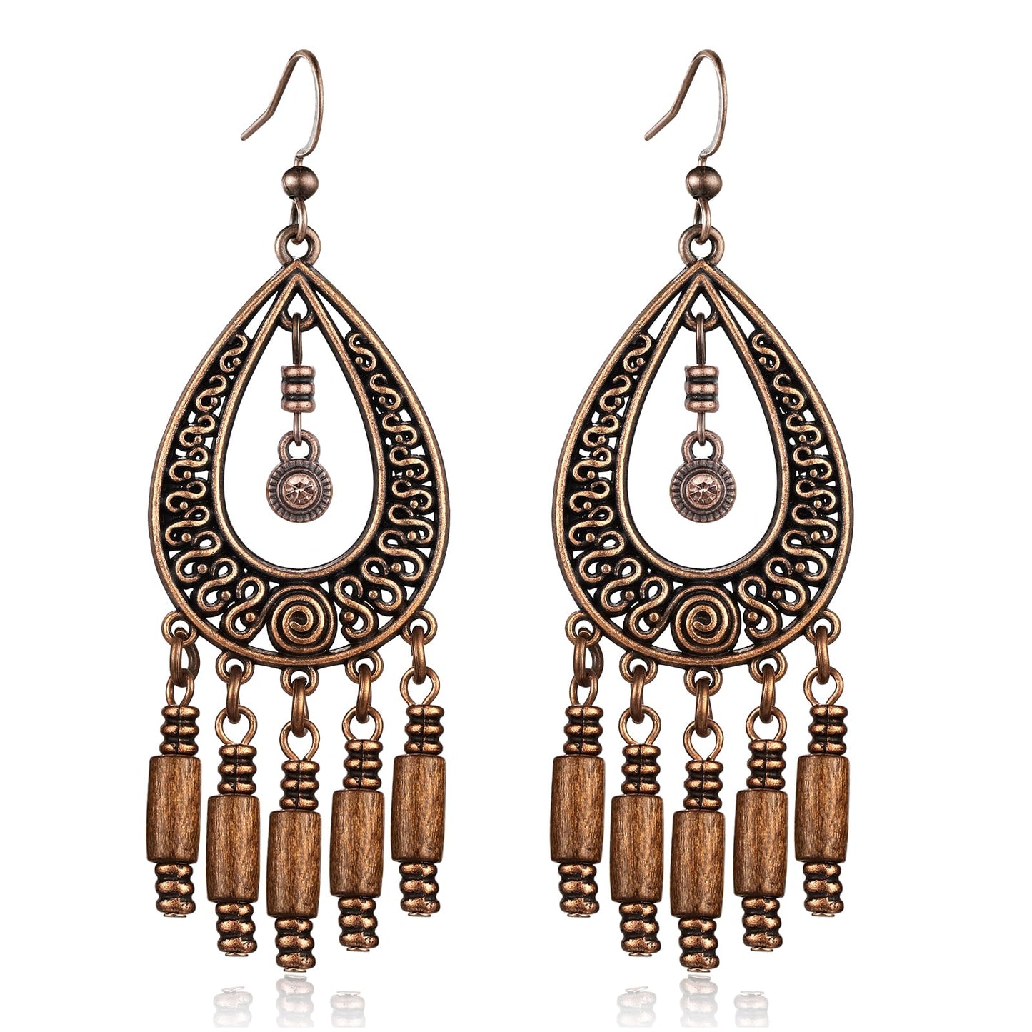 Silver/Gold Boho Dangle Statement Earrings for Women Trendy,Handmade Vintage Dainty Cute Long Drop Summer Earrings,fashion Accessories Jewelry Gifts